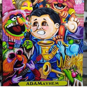 Customized Garbage Pail Kid painting image 2