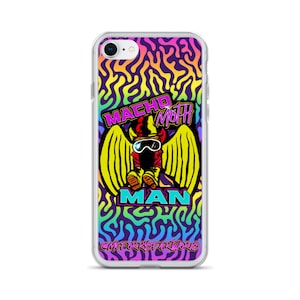 MACHO MOTH MAN iPhone Case