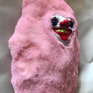 Killer klowns cotton candy wall decoration