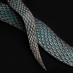 VIPER Belt Emerald. Large Snake Belt. Handmade.BeltBuckle.Buckle.SnakeBuckle.Quetzalcoatl.Serpent image 6