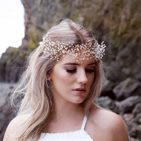 statement bridal headpiece
