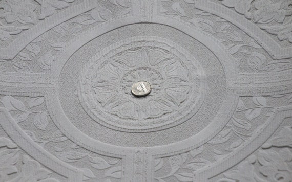 Dollhouse Miniature Ceiling Wallpaper Sheet Art Nouveau Design Etsy