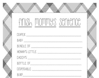 Finish Mommy's Phrase, Finish Mama's Phrase, Finish the Phrase ...