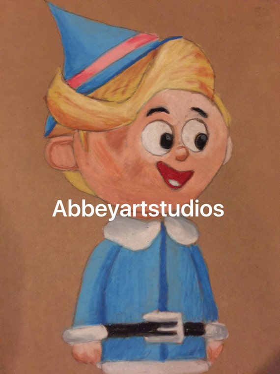 Hermey The Elf From Rudolph The Red Nosed Reindeer High Gloss Signed Copy 8 1 2x11 From Original Pencil Art Drawing Hermey The Elf From Rudolph The Red Nosed Reindeer High Gloss Signed Copy 8 1 2x11 From Original Pencil Art Drawing