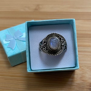 Moonstone ring
