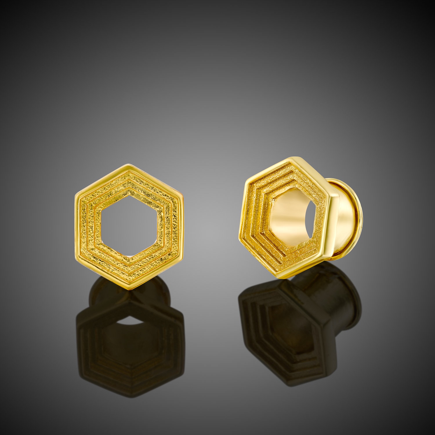 Tunnels Brass Tunnels Gauge Jewelry Ear Plugs Ear Tunnels Etsy