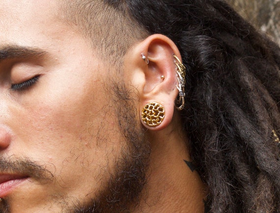 Brass ear plugs deals