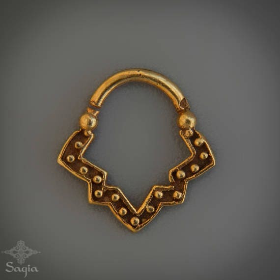 24k septum ring deals