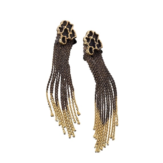 Grandi Orecchini Bianchi, Grandi Orecchini Nappa Per Le Donne