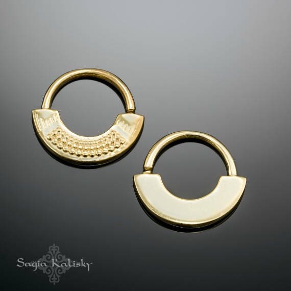 9CT GOLD 10MM Lightweight Nose Ring Sleeper Hoop Rings Hoops Piercing  £14.45 - PicClick UK