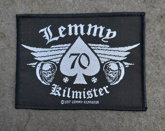 Motorhead Logo War-Pig Ace Of Spades Born To Lose Lemmy Raise Hell Canvas Patch 