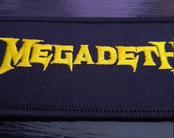 Megadeth Megadeth Patch Patch Patches woven Patches - Etsy