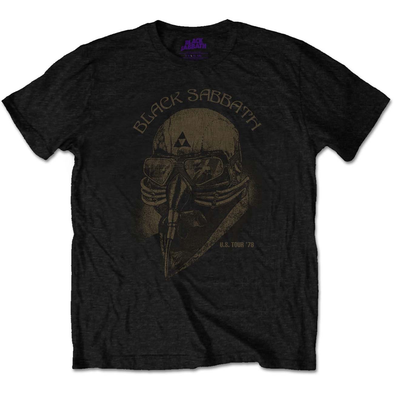 Discover Black Sabbath Shirt, Heavy Metal Vintage Band Tee, 80s Clothing, Ozzy Osbourne Black Sabbath Merch, Gift for Fan