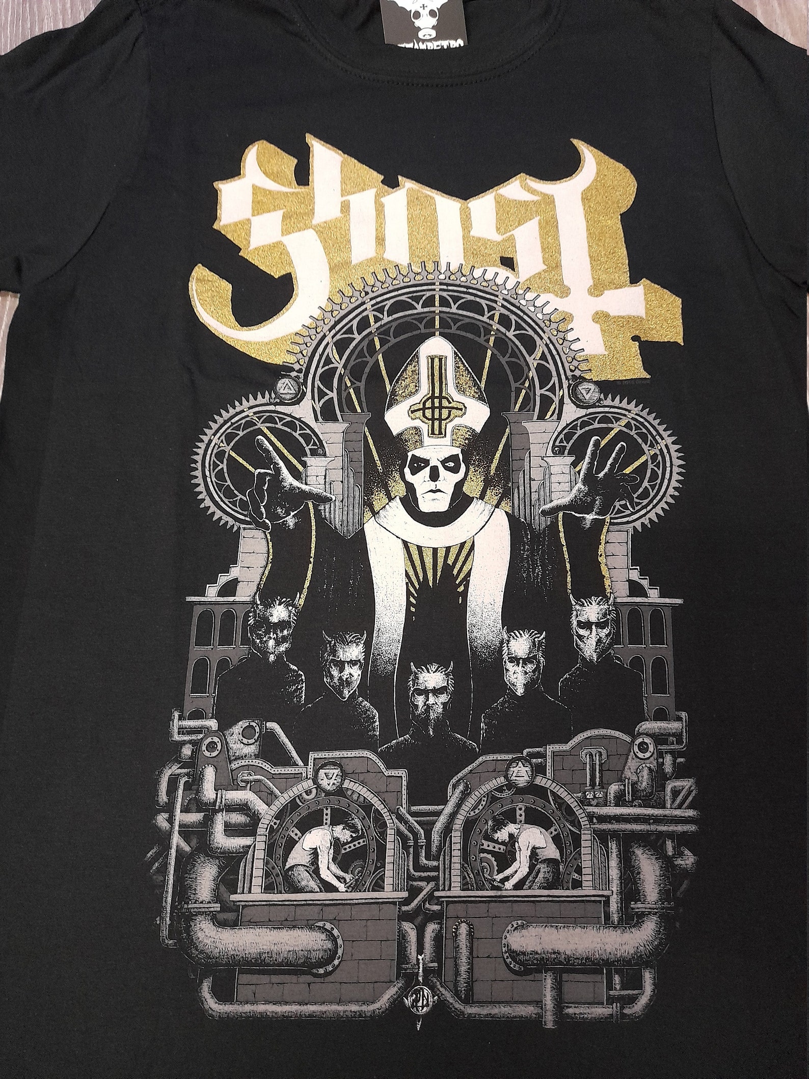 Ghost Ghost Tshirt Ghost Tee Shirt Metal Official Etsy