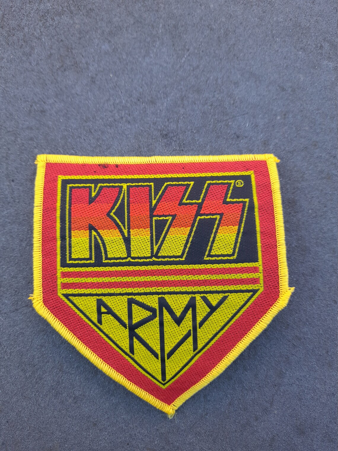 KISS Kiss Patch Kiss Army Kiss Army Patch Embroidered Etsy