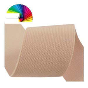 Bande élastique stretch 50mm / nombreux coloris / élastique large plat, ceinture élastique, galon stretch lycra