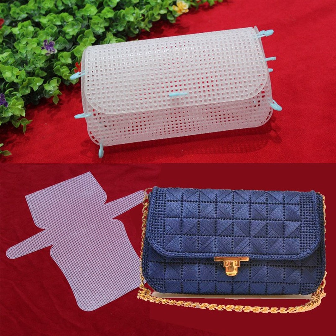 Plastic Canvas Base for Creating Bags Plastic Grid for Crochet Bags Trapico Etsy UK