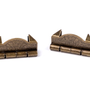 4 Bisagras Cassette / Bisagra para Manualidades DIY 20x25 mm
