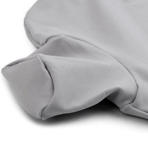 Housse mannequin lycra / noir, blanc, ivoire / Housse pour buste de mannequin / couverture de protection mannequin couturière Gris