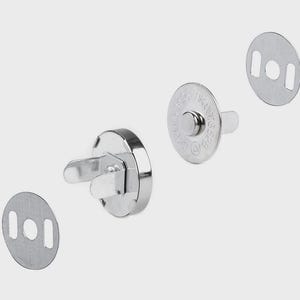 5 magnetische magnetische gespen / 10, 14 of 18 mm / brons zilver zwart goud / magnetische drukknopen, magneten voor het sluiten van de tas