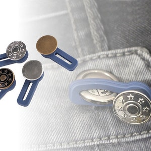 Waistband extender button for pants or skirt / Enlarge pants, belt pants, skirts, shorts, jeans