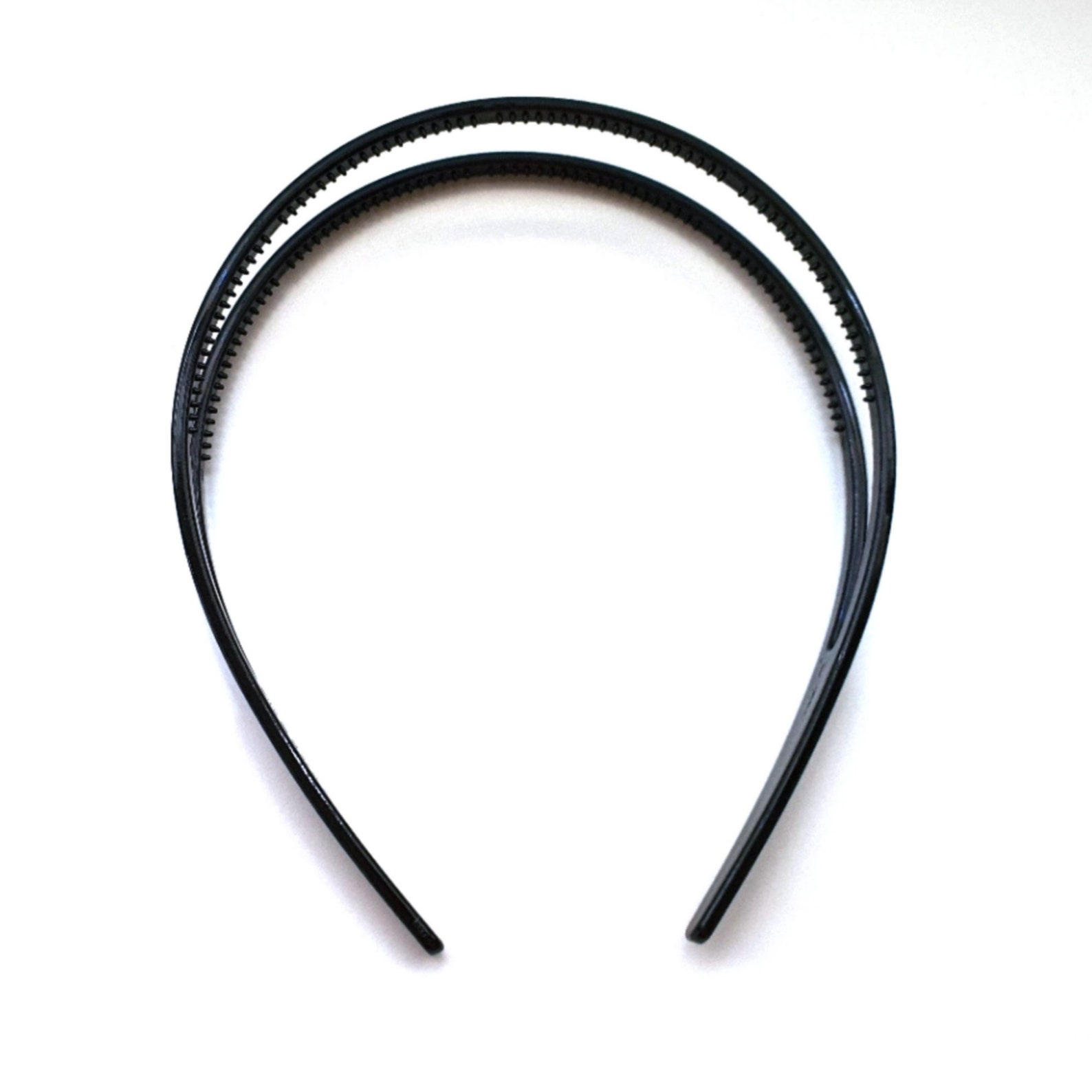 2 Double Metal Headband / Silver or Gold Metal / Double Etsy