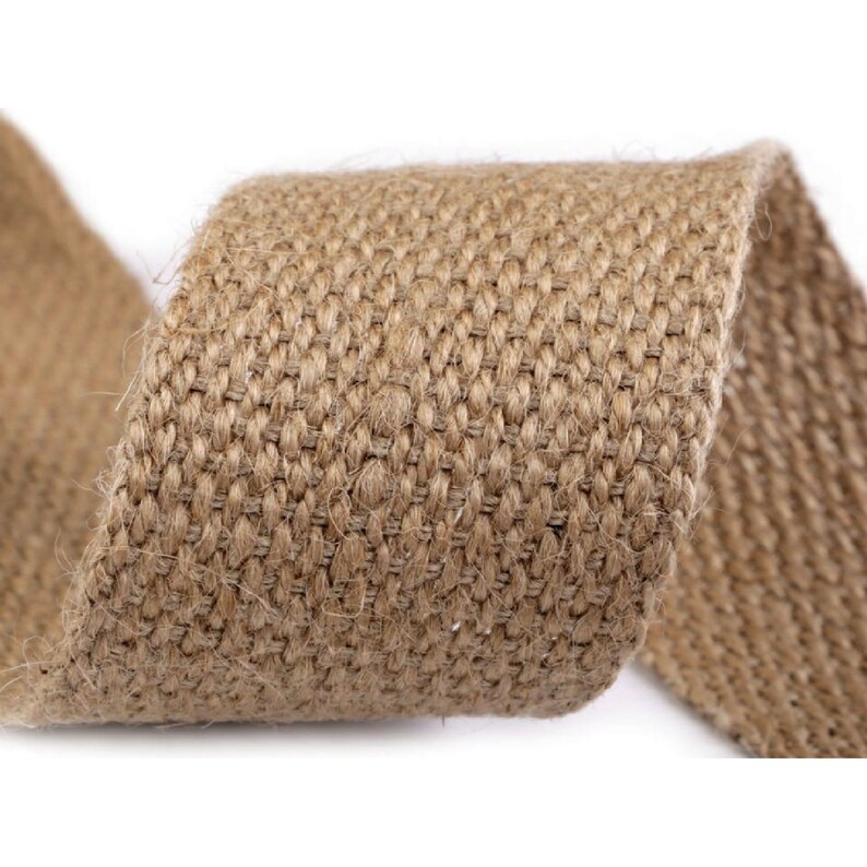 Burlap Tape Ribbon / 20-30-40mm / Natural Burlap Ribbon Jute - Etsy