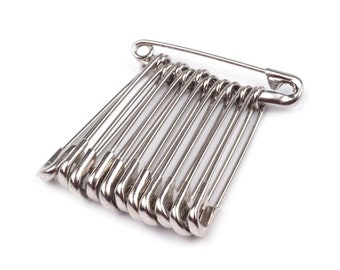 Lot De 100 Épingles à Nourrice Métal Multicolores - 2,2 Cm - Pour Couture, Bijoux, Artisanat, DIY