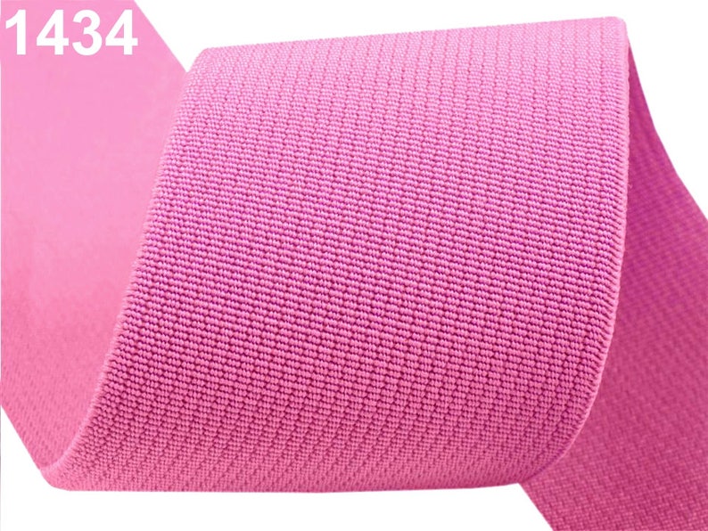 Gummiband 50mm / viele Farben / weites Flachgummiband, elastischer Bund, Stretch-Lycra-Stretch, Gummiband Bild 5