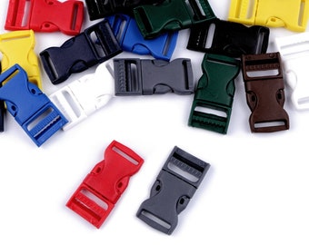 2 Side release buckle with strap adjuster width 20 mm