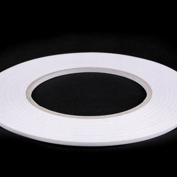 Double-Sided Sticky Fabric Tape Stylefix 4mm / Transparent double-sided adhesive tape for fabric