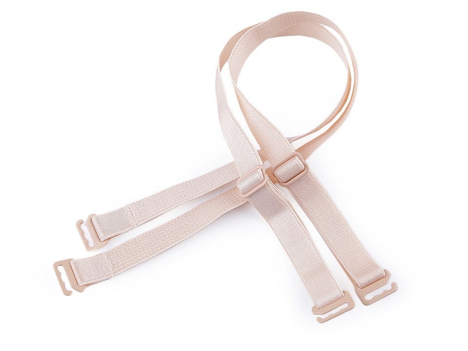 12 Cinghie Reggiseno Riutilizzabili | Ferretto Sostitutivo Per Cup A-E (Bianco) - Foto 7