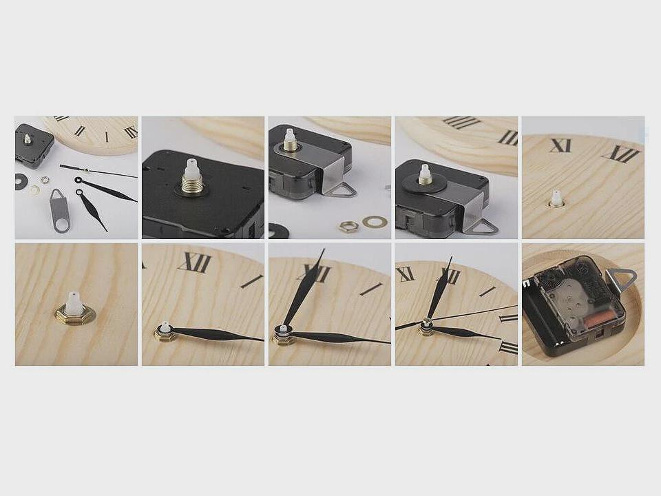 Silent Clock Mechanism With Hands – DIY Assembly Kit - Etsy