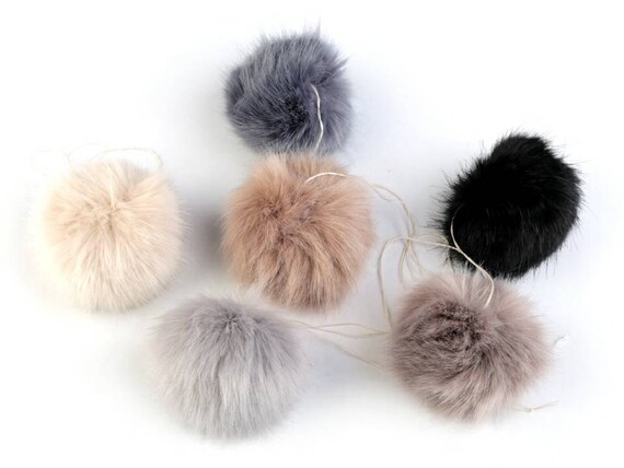 pompon en fourrure