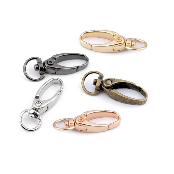 broches 1 par bolsa carabina mochilas Bronce plata oro bronce