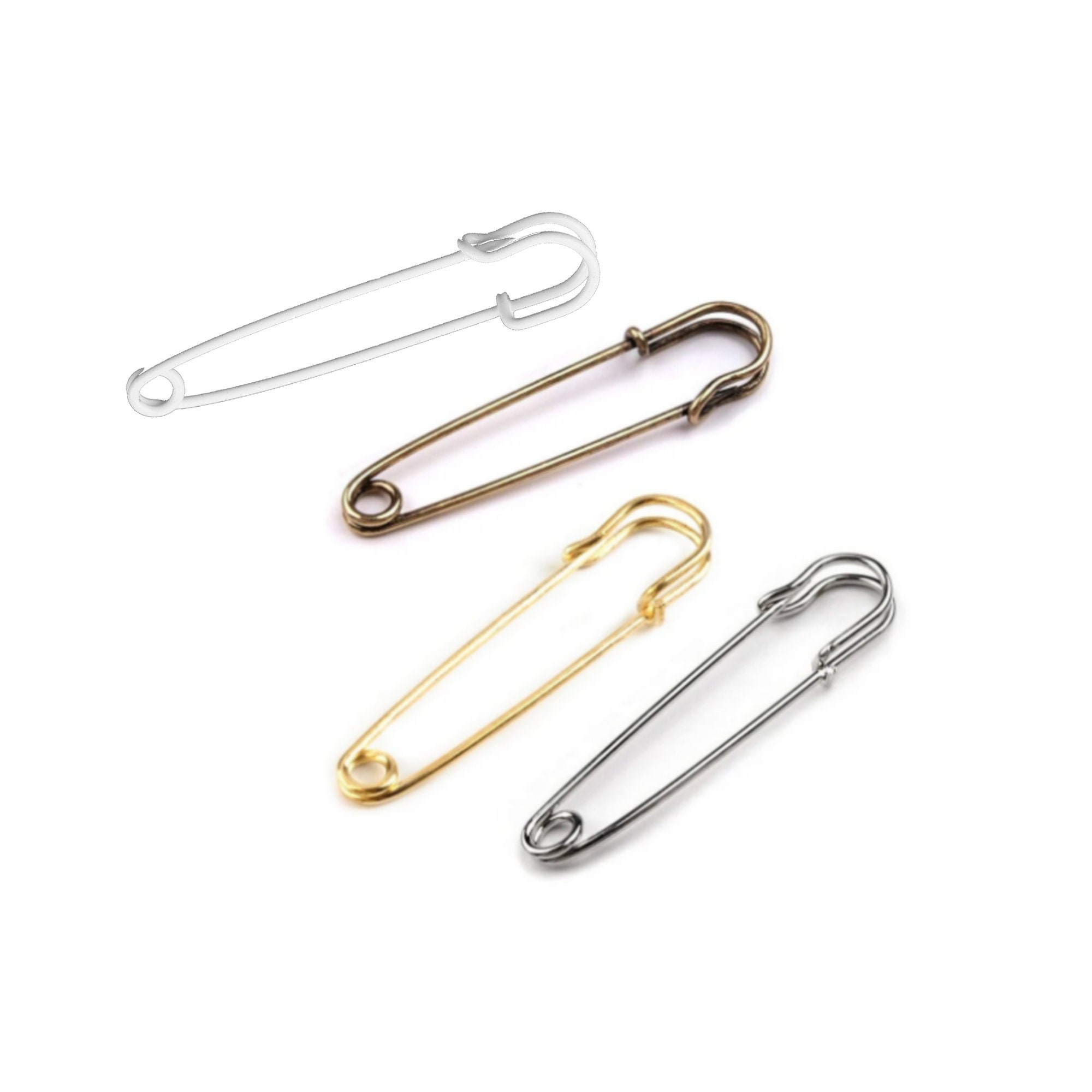 Large Safety Pin Silver Blanket Pin Horse Pin Giant Heavy Duty Pins Brooch  Decorative Pins Charms