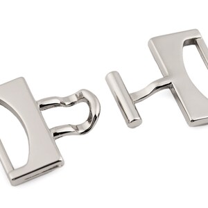 Garment Metal Fastening 22mm / Toggle Horn Button Fastener, Metal ...