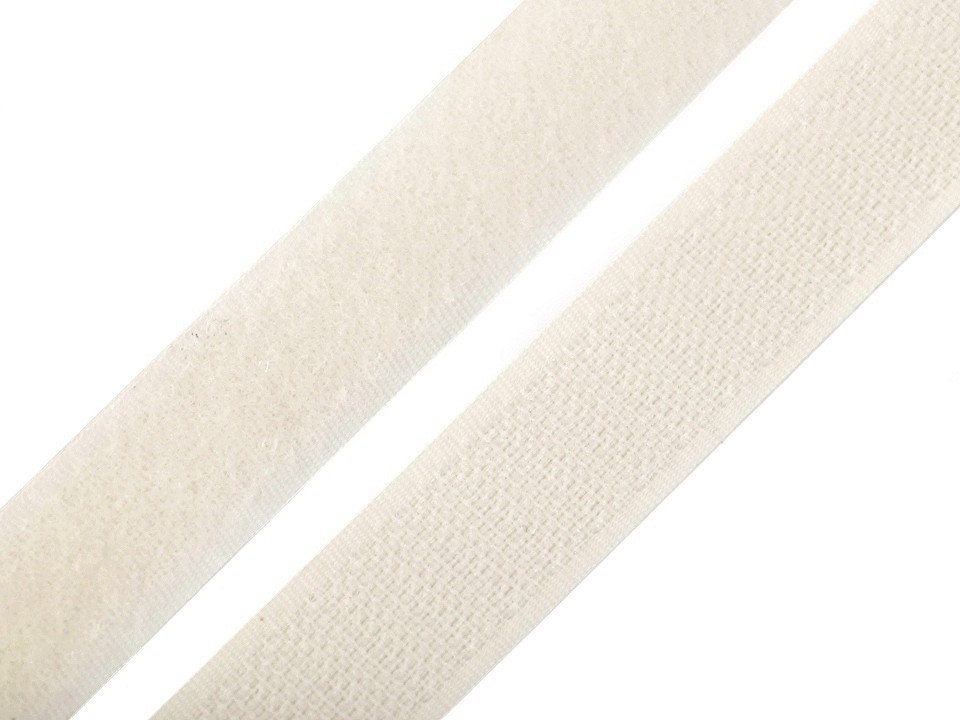 Hook and Loop Tape By-the-roll 25 Yards White 