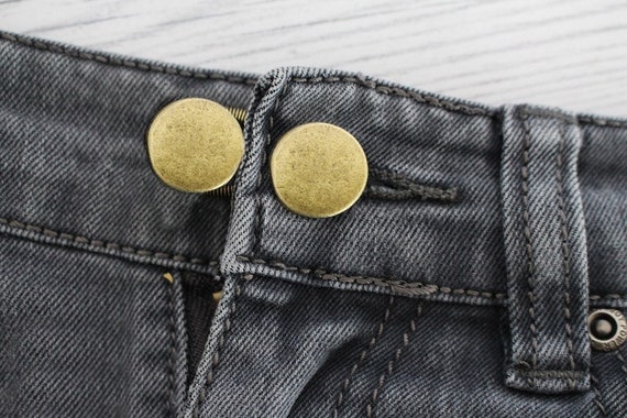 Waistband Extender Button for Pants or Skirt / Enlarge Pants, Belt Pants,  Skirts, Shorts, Jeans 