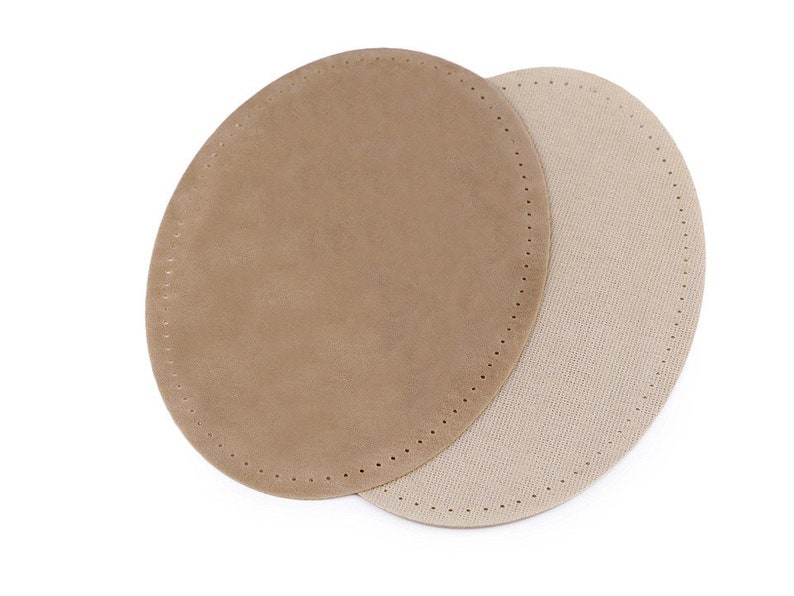 Stylish Suede Iron-on Patches Pack of 2 Perfect for Strengthening and Patching Clothing image 4