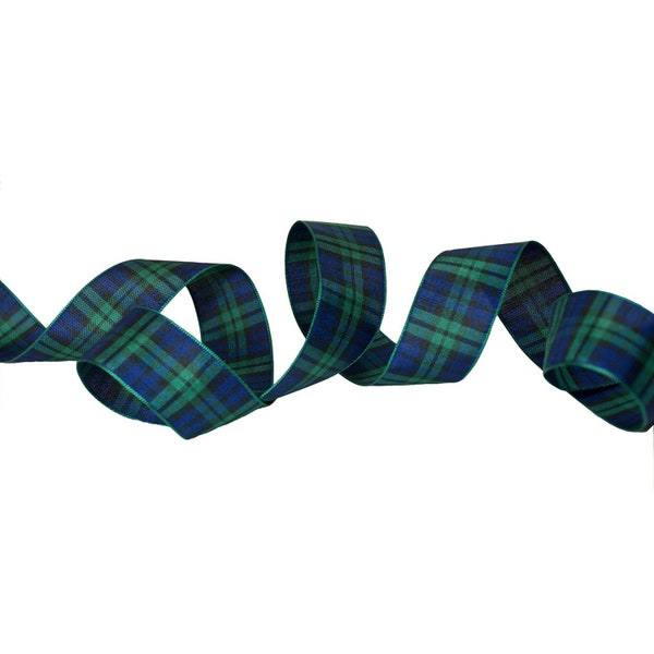 Black Watch Scottish Tartanband / Alle Breiten / Schottisches Band, Plaidband, Plaidband