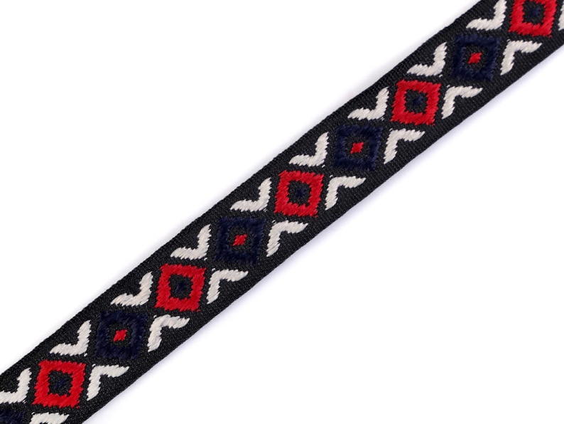 Woven Ribbon Folk Ribbon Indian Ribbon 3yd Woven Ribbon 0.59 Indian Pattern Ethnic Ribbon Colorful Ribbon Ribbon Bracelets