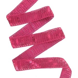 3M Nastro con paillettes 25mm / Molti colori / treccia lucida, nastri di paillettes, paillettes di paillettes, paillettes con paillettes