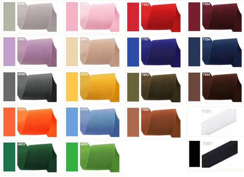 Gummiband 50mm / viele Farben / weites Flachgummiband, elastischer Bund, Stretch-Lycra-Stretch, Gummiband Bild 2