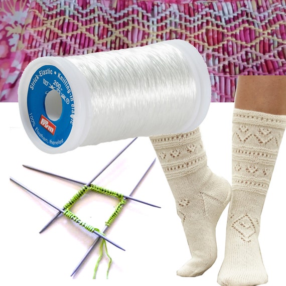 Buy Knitting-in Elastic Prym / Knitting Socks, Sewing Smocks, Knitting  Elastic Online in India 