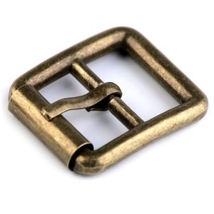 Boucle de ceinture metal / 20-25-32mm / Argent, bronze, noir / Boucle ajustable pour sangles ou ceintures image 6