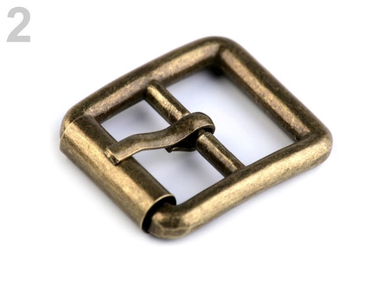 belt buckle metal / 20-25-32mm / Silver, bronze, black / buckle for straps or belts image 6