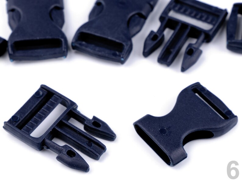 2 Side Release Buckle With Strap Adjuster Width 20 Mm Etsy