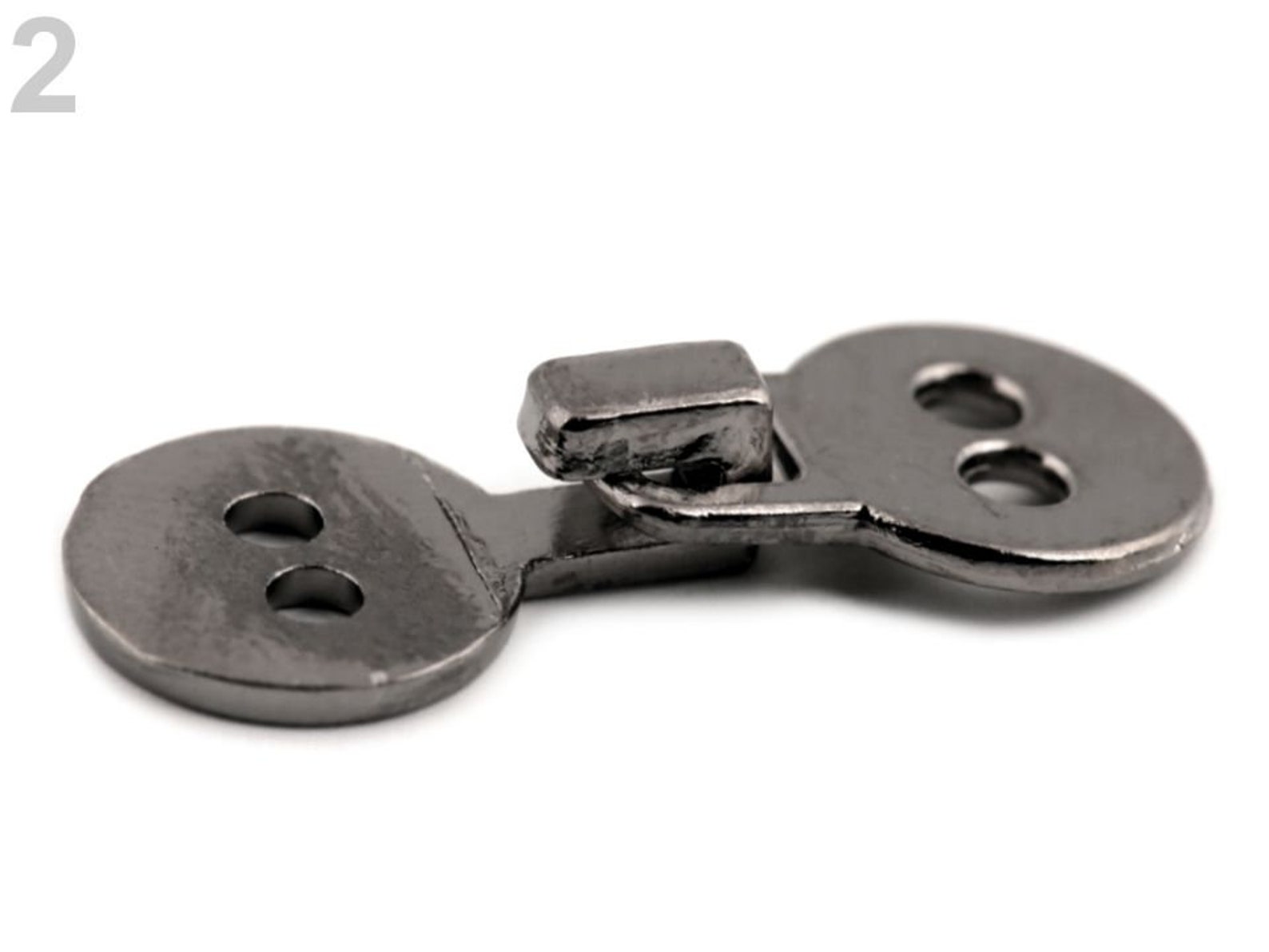 2 Garment Metal Fastening 27mm / Toggle Horn Button Fastener, Metal ...