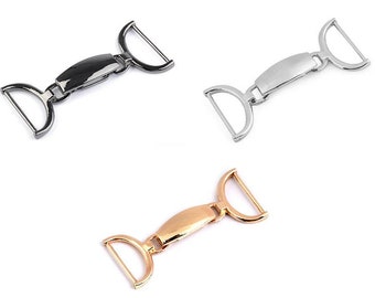 Decorative metal clasp buckle, clasp for jacket, vest, bag, leather goods